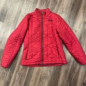 Women’s Red North Face Winter Jacket